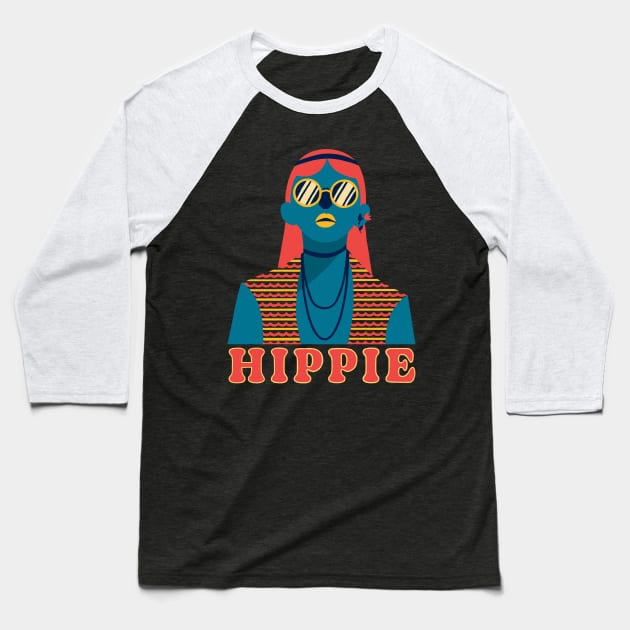 Feeling hippie Baseball T-Shirt by ughsketches